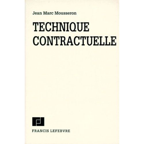 Technique Contractuelle