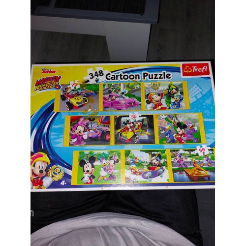 348 Cartoon Puzzle Mickey Trefl