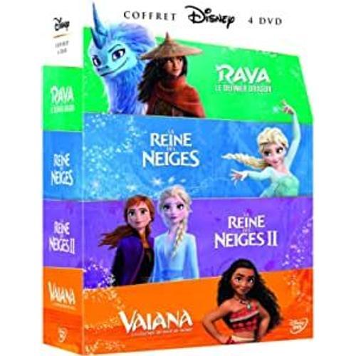 La Reine Des Neiges + La Reine Des Neiges 2 + Raya Et Le Dernier Dragon + Vaiana, La Légende Du Bout Du Monde - Pack
