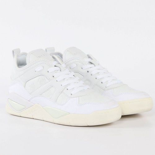 Basket Guess Femme Logo Veritable Blanc