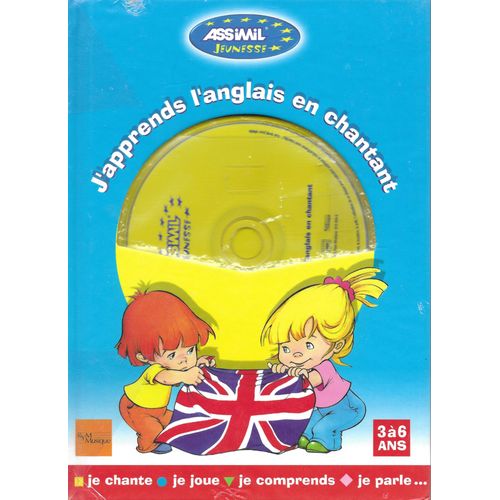 J'apprends L'anglais En Chantant, 3 À 6 Ans, Assimil Jeunesse, Avec Cd