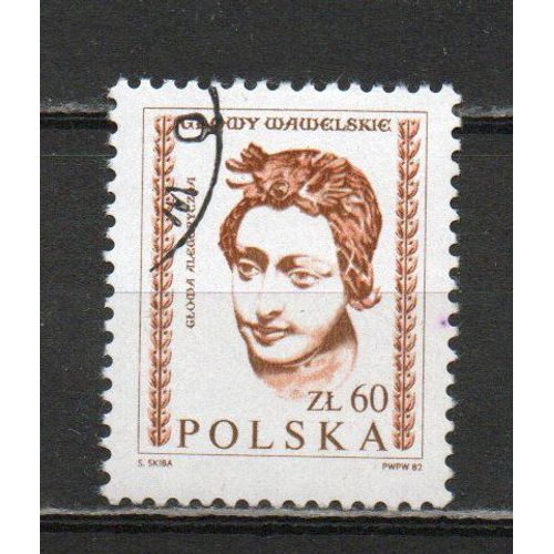 Timbre-Poste De Pologne