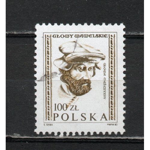 Timbre-Poste De Pologne