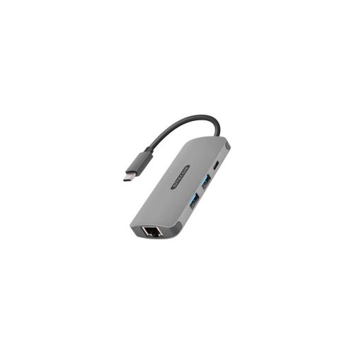 "CN-378" Adaptateur USB-C 3.1 mâle vers Gigabit LAN femelle, USB-C Power De