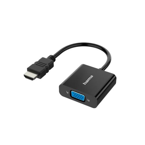 Video Adapter, HDMI? Plug - VGA Socket, Audio Socket, Full-HD 1080p