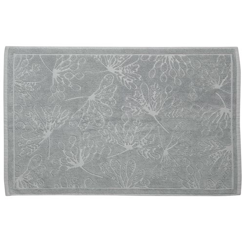 Tapis De Bain 50x80 Cm Coton Bio Gris Clair