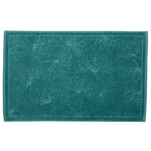 Tapis De Bain 50x80 Cm Coton Bio Paon