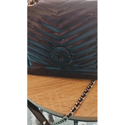 Sac cuir noir GUESS