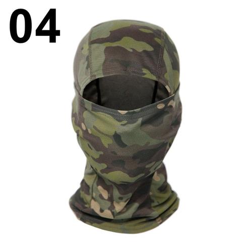 Camouflage Cyclisme Masque Facial Tactique Militaire Écharpe