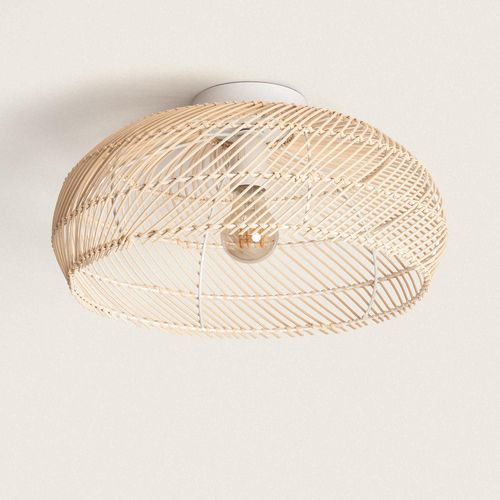 Plafonnier En Bambou Nango Naturel