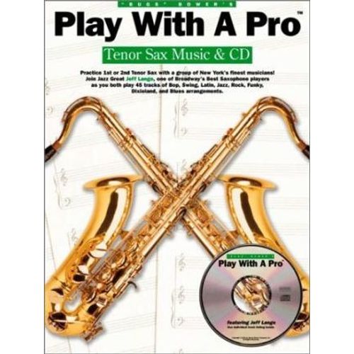 Play With A Pro - Tenor Sax Music & Cd