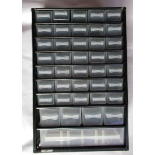 Casier 40 tiroirs Raaco cabinet noir