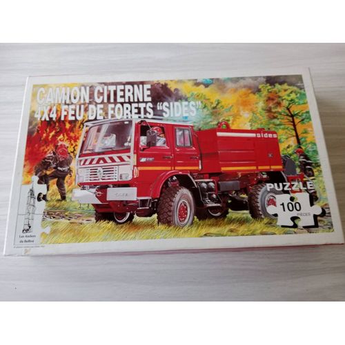 Camion Citerne 4x4 Feu De Forets "Sides"