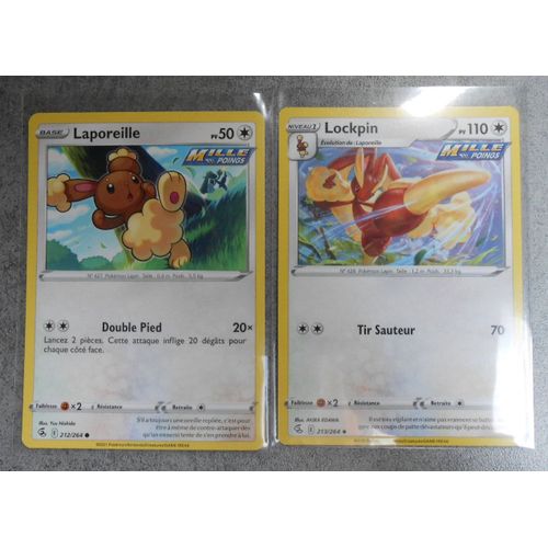 Laporeille 22/264 + Lockpin 213/264 - Eb8 - Poing De Fusion - Vf