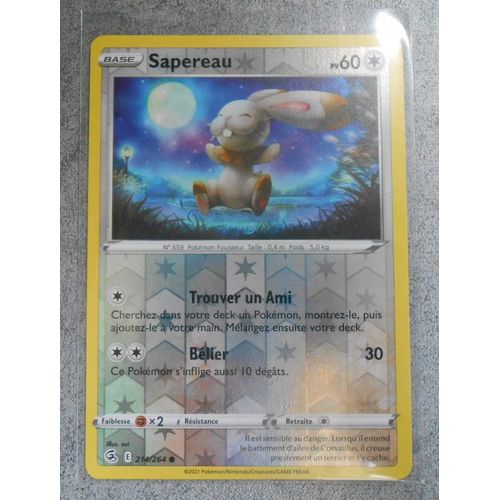 Sapereau Reverse 214/264 - Eb8 -Poing De Fusion - Vf