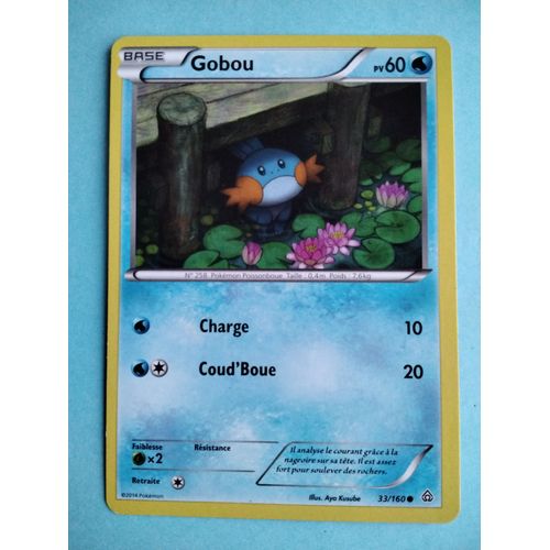 Carte Pokémon N° 258 Gobou