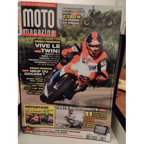 Moto Magazine Essai Passion" Vive Le Twin" N° 271