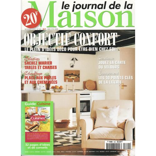 Le Journal De La Maison N° 342 Novembre 2000