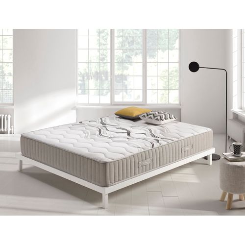 Simpur Relax | Matelas 150x190 Visco Spring | Ressorts Ensachés Et Mousse Hr Haute Densité | Épaisseur 26 Cm | 11 Zones De Confort | Sytéme Multicouche