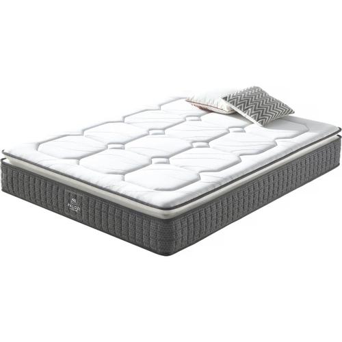 Matelas Ressorts Latex "Léna" - 140 X 190 Cm - 7 Zones De Confort