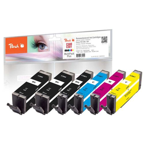Peach Tinte Mpp Komp Pgi-580/cli-581 | Pi100-357