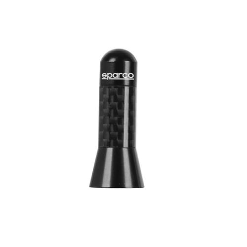 Antenne Universelle Courte Noire Carbone Sparco