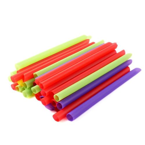 Pailles à thé pour boisson pratique, 80 pièces/lot, perles, Milkshake, bulles de graisse, pour Cocktail, Smoothies, Jumbo #53801
