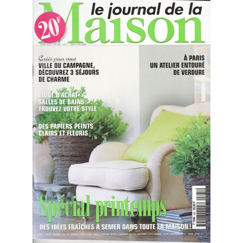 Le Journal De La Maison N° 345 Mars 2001