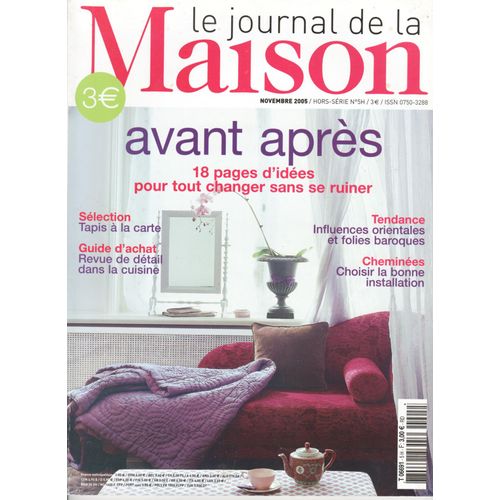 Le Journal De La Maison Hs N° 5 Novembre 2005