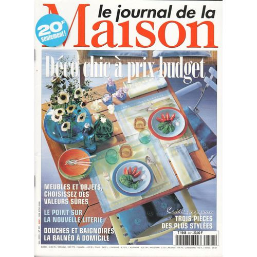 Le Journal De La Maison N° 337 Mai 2000