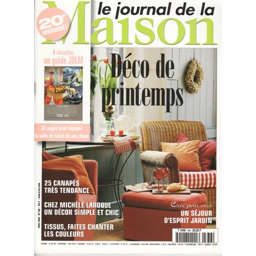 Le Journal De La Maison N° 336 Avril 2000