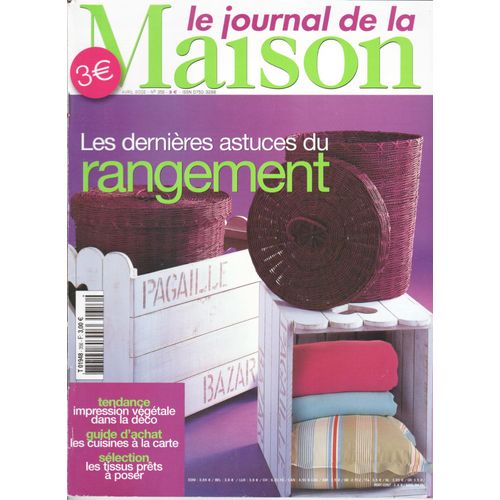 Le Journal De La Maison N° 356 Avril 2002