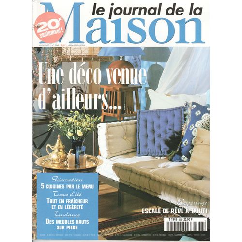 Le Journal De La Maison N° 338 Juin 2000