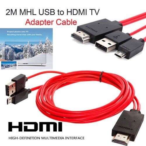 Adaptateur Micro USB vers HDMI pour câble TV HD 2020 P, pour Xiaomi Redmi Note 5 Pro, Android, Samsung S7, Micro chargeur, nouveauté 1080