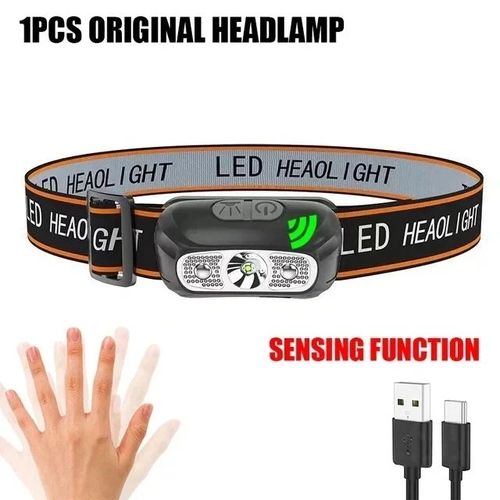 Lampe De Poche N'aime Led Aste,Source De Lumière,Lampe De Sauna De Camping,Lampe Frontale De Chasse,Torche De Pêche En Plein Air - Type Original Sensor-1pcs