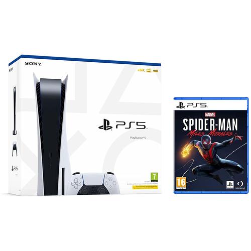 Pack PS5 & Spider-man 2 - Console de jeux Playstation 5 (Standard)