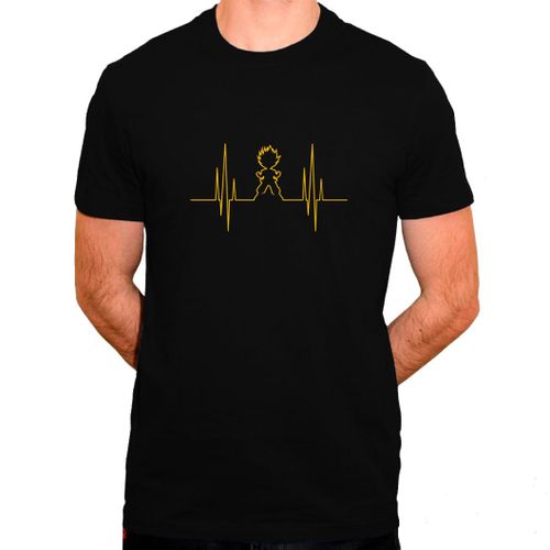 T-Shirt Électro Super Saiyan - Hommage À Dragon Ball - Tee Shirt En Coton Bio