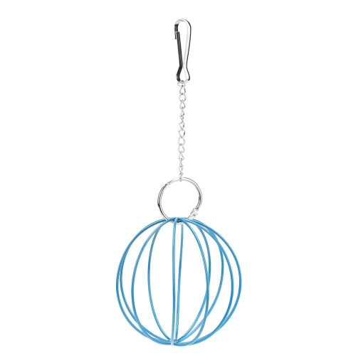 Mangeoire À Boules De Nourriture En Acier Inoxydable Pour Hamster,Mangeoire À Foin Pour Animaux Domestiques,Placage De Lapin T1,Accessoires Pour Rats Et Souris - Type Blue-Xxl