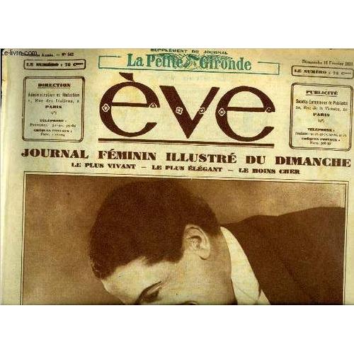 Eve N° 542 - Jeannette Mac Donald Et Jack Buchanan Dans Monte Carlo, L Ineffable Buster Keaton, Quelques Grandes Voyageuses, Quand Vient Le Gai Printemps, La Folle Épreuve Par Jean De Barasc