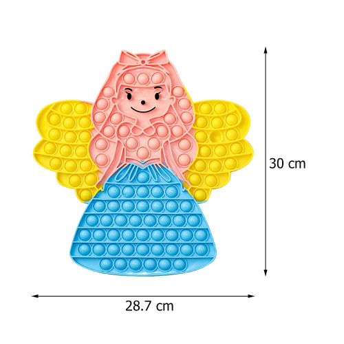 Jouets Anti Stress Pour Enfants Et Adultes, Petite Princesse, Fidget Toy, Push Bubble, Anti Stress, Sensoriel