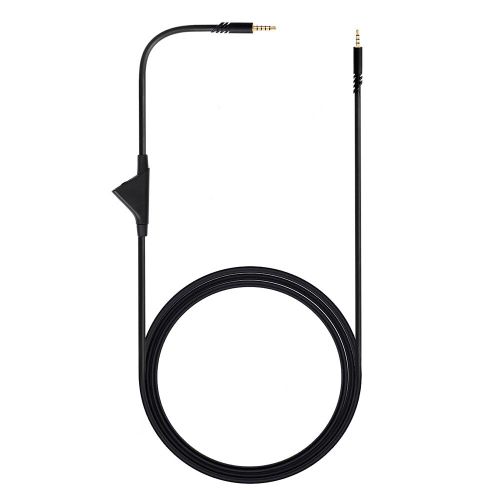 Câble Audio auxiliaire de remplacement de 2m 3.5mm pour Logitech Astro A10 A40 A30, cordon Audio TPE pour casque muet, haute qualité