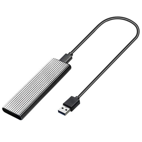 Boîtier pour disque dur SSD, M.2 SATA NVMe, USB C vers USB A 3.1 B/B + M/M