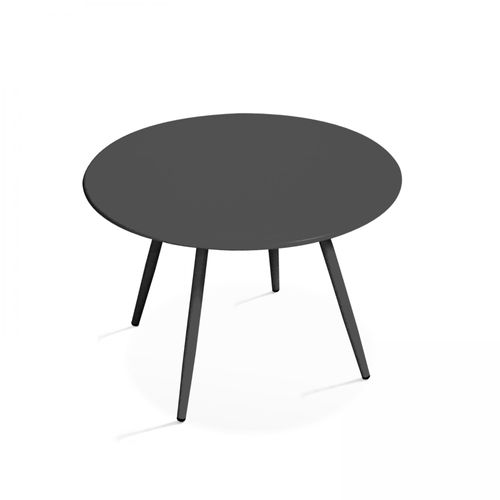Table Basse Acier Anthracite