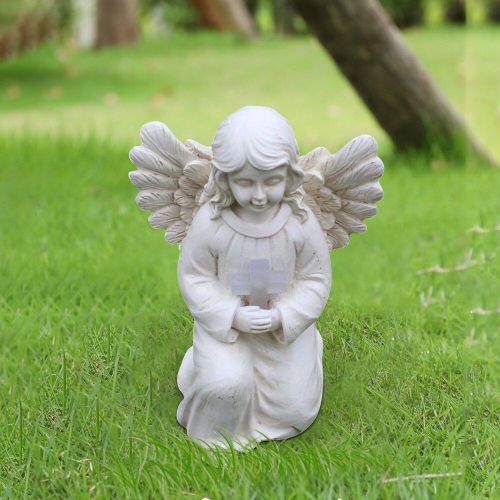 Figurine Ange Fille Bénédiction, Sculpture En Résine, Ornement De Maison, Décoration D'armoire, Chambre À Coucher, Bureau, Artisanat, Ornements De Chambre D'enfants