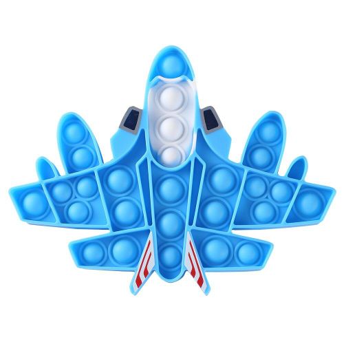 Avion De Dessin Animé Fidget, Jouet Sensoriel Anti Stress, Relaxant, Pour Adultes Et Enfants, Jouets Pour Autisme, Soulage Le Stress, Besoins Spéciaux
