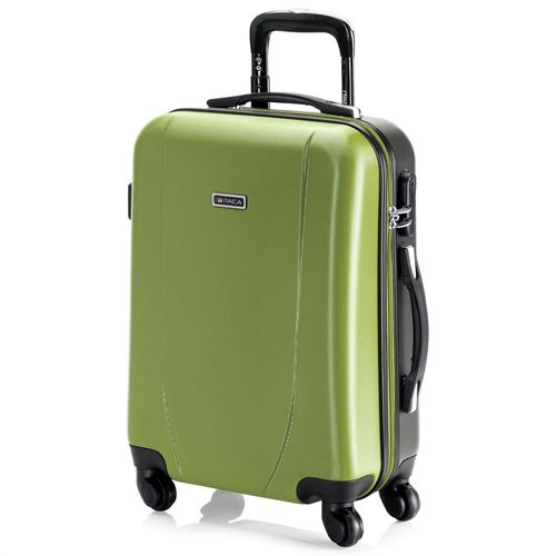 Valise Cabine Rigide Petite 4 Roues Trolley 55 Cm En ABS Texturé. Bagage À Main. Résistant Légère. Poignée 2 Anses Et Cadenas. Low Cost Ryanair. 71150