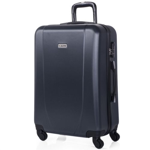 Valise De Voyage Rigide 4 Roues Trolley De Taille Moyenne 65 Cm En ABS. Résistante Et Légère. Poignée 2 Anses Et Cadenas. Étudiant Et Professionnel. 71160