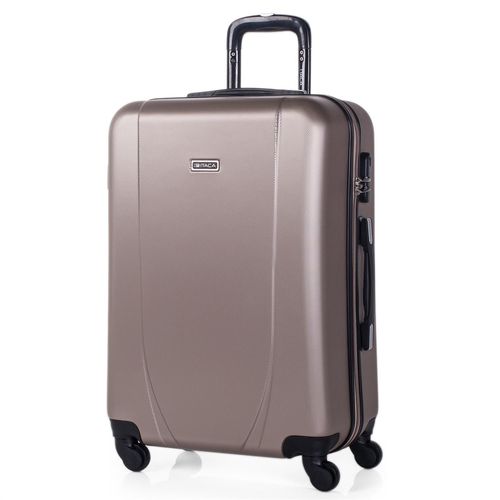 Valise De Voyage Rigide 4 Roues Trolley De Taille Moyenne 65 Cm En ABS. Résistante Et Légère. Poignée 2 Anses Et Cadenas. Étudiant Et Professionnel. 71160