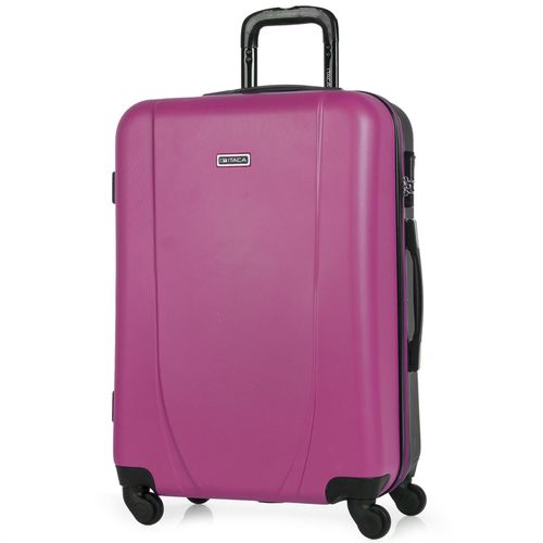 Valise De Voyage Rigide 4 Roues Trolley De Taille Moyenne 65 Cm En ABS. Résistante Et Légère. Poignée 2 Anses Et Cadenas. Étudiant Et Professionnel. 71160