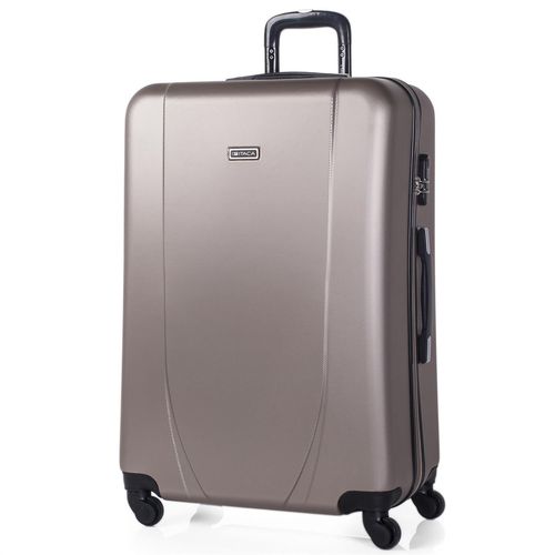 Valise De Voyage Rigide 4 Roues Trolley De Grande Taille XL 75 Cm En ABS. Résistante Et Légère. Poignée 2 Anses Et Cadenas. Étudiant Et Professionnel. 71170